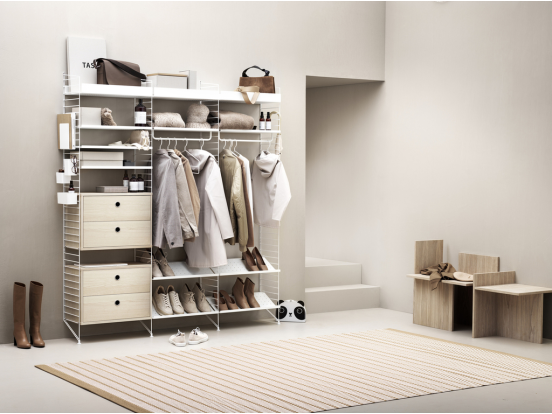 String – Wardrobe Shelving System 1